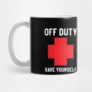 Lifeguard - Off duty save yourself Mug